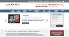 Desktop Screenshot of labsupplyoutlaws.com