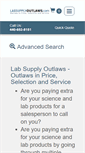 Mobile Screenshot of labsupplyoutlaws.com
